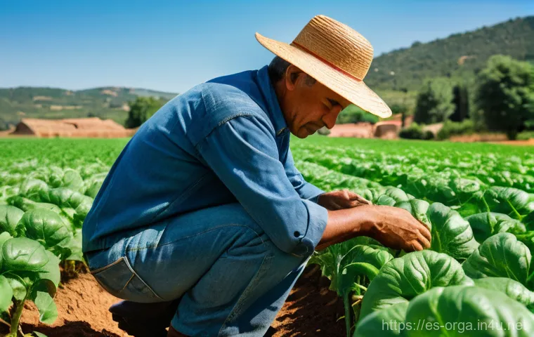 유기농업관리사와 농산물 마케팅 방법 - **Prompt 1: The Heart of the Organic Farm**
    "A wide, sun-drenched shot of a vibrant organic farm...
